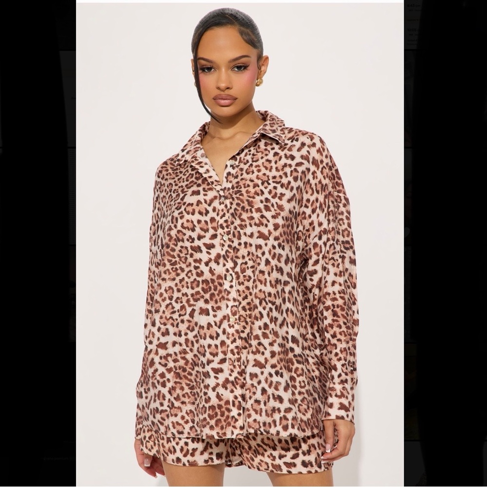 Leopard short set🐆 - Picture 5 of 5